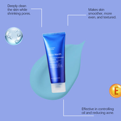 Cleansing And Oil Controlling Facial Cutin Blackhead Reduce Acne Cleaning Compound Clay Mask